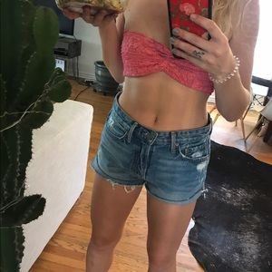 Jen's Pirate Booty Crop Top - Pink